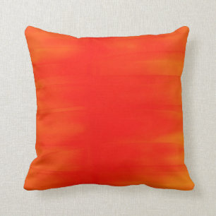 Colourful Rainbow Retro Funky Painting Abstract Cushion