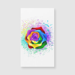Colourful Rainbow Rose
