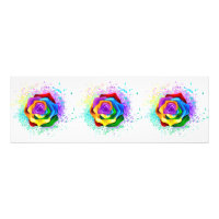 Colourful Rainbow Rose