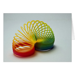 Colourful Rainbow slinky toy for kids