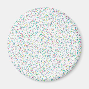 Colourful Rainbow Speckled Dots Magnet
