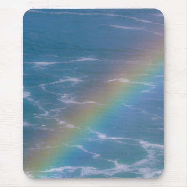 Colourful Rainbow Spectrum Mouse Mat (Front)