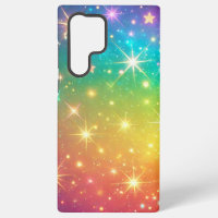 Colourful Rainbow star space