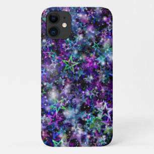 colourful rainbow stars phone case