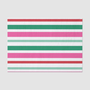 Colourful Rainbow Striped Holiday Tissue Paper