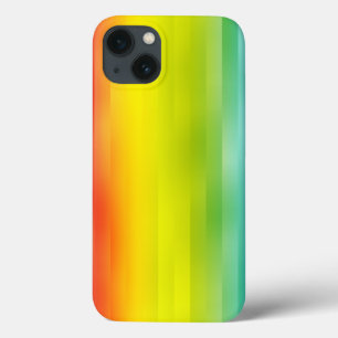 Colourful Rainbow Stripes iPad Case