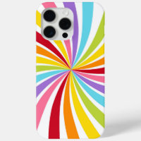 Colourful Rainbow Swirl Modern Fun Style