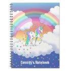 Colourful Rainbow Unicorn and Stars