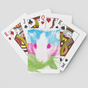 Colourful Rattie Playing Cards