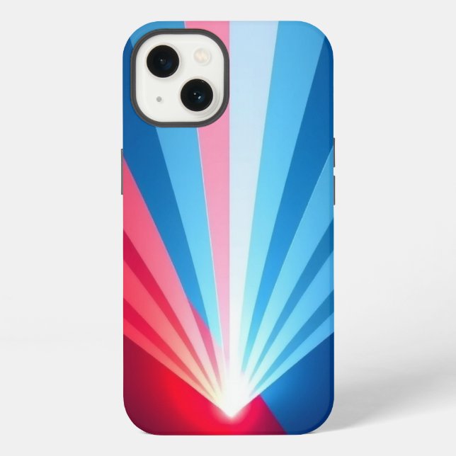 Colourful Rays Design Mobile  iPhone Case (Back)