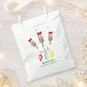 Colourful Ready To Pop Ice Cream Baby Shower Favour Bags