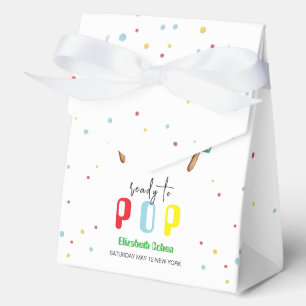 Colourful Ready To Pop Ice Cream Baby Shower Favour Box