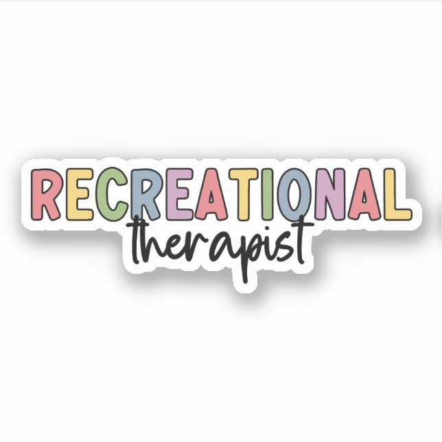 Colourful Recreational Therapist (Front)