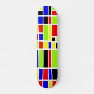 Colourful Rectangles 04 - Old School Skateboard