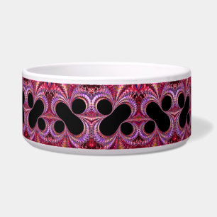 Colourful Red Purple Black Percent Sign Fractal