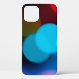 colourful (red sky artic an yellow colour) blurred iPhone 12 case