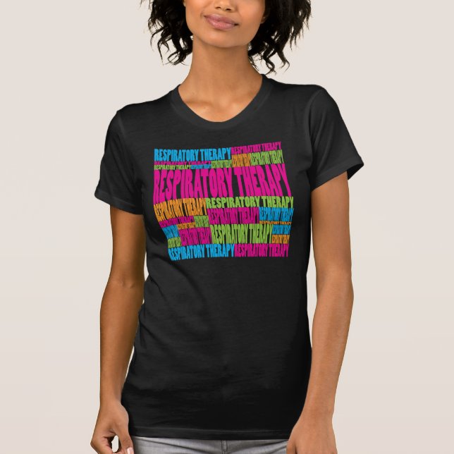 Colourful Respiratory Therapy T-Shirt (Front)