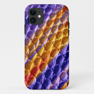 Colourful retro art graphic design iPhone 11 case