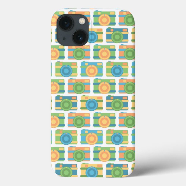 "Colourful Retro Cameras" iPad Air Case (Back)
