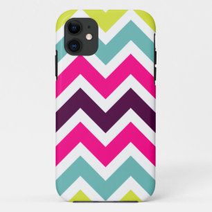 Colourful Retro Colours Chevron iPhone 5 Case