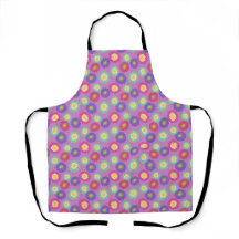 Colourful Retro Floral | Purples, Pinks, & Greens