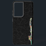 Colourful Retro Flower Elephant Design Samsung Galaxy Case<br><div class="desc">Retro flowers in a shape of an elephant. Decorated with images of diamond studs. Design is available on other products and can be requested on any product offered by Zazzle.</div>