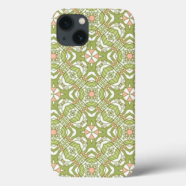 Colourful retro pattern background 2 Case-Mate iPhone case (Back)