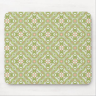 Colourful retro pattern background 2 mouse mat