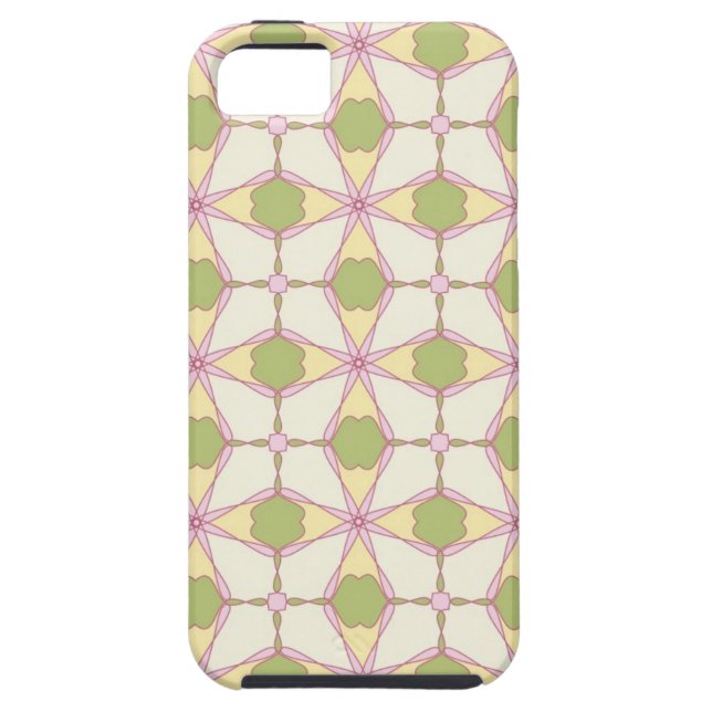 Colourful retro pattern background 3 Case-Mate iPhone case (Back)