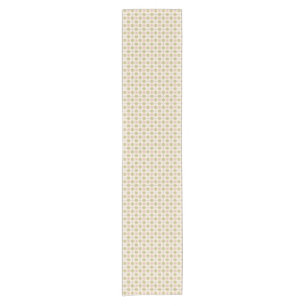 Colourful retro pattern background 3 short table runner