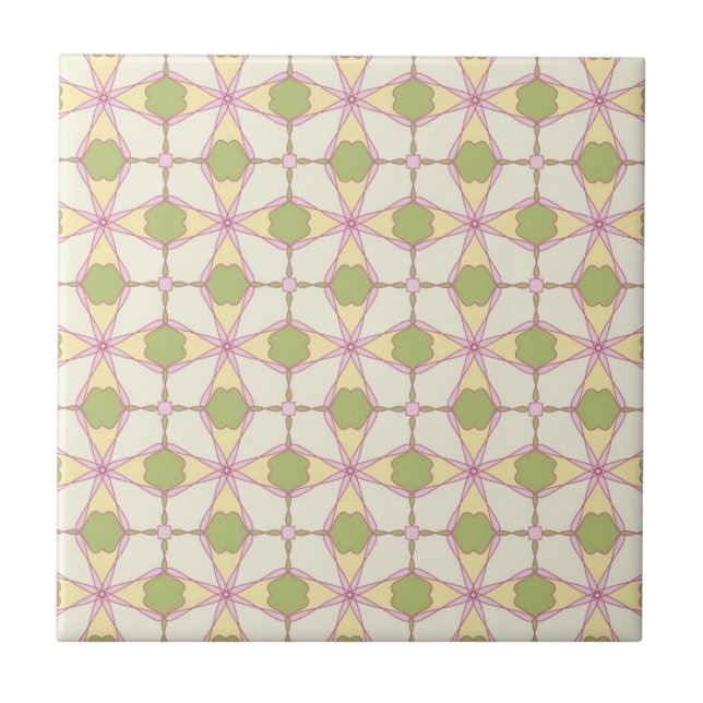 Colourful retro pattern background 3 tile (Front)