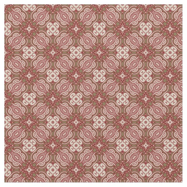 Colourful retro pattern background 4 fabric (Close Up)