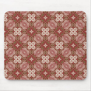Colourful retro pattern background 4 mouse mat