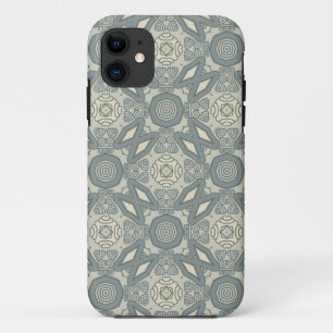 Colourful retro pattern background 5 iPhone 11 case