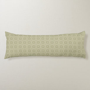 Colourful retro pattern background 6 body cushion