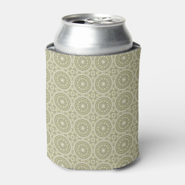 Colourful retro pattern background 6 can cooler (Can Front)