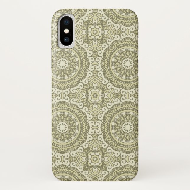 Colourful retro pattern background 6 Case-Mate iPhone case (Back)