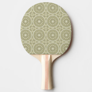 Colourful retro pattern background 6 ping pong paddle