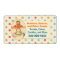 Colourful Retro Polka Dot Bakery Label