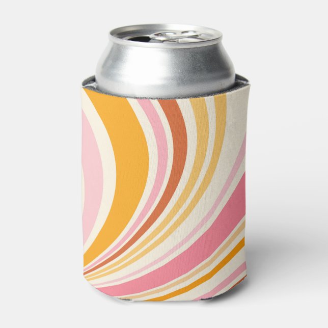Colourful retro vibes can cooler (Can Front)
