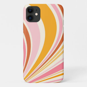 Colourful retro vibes iPhone 11 case
