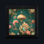 Colourful retro vintage flowers gift box<br><div class="desc">Cute vintage retro colourful flowers lovely design for kids and for babies very sweet very beautiful for lot's of things. Baby shower gifts design that is good for both girls and boys babies baby bibs clothes baby clock baby blanket baby stuff baby accessories lovely for kids and baby's room decoration...</div>