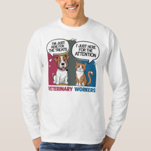 Colourful Retro Vintage Veterinary gift T-Shirt