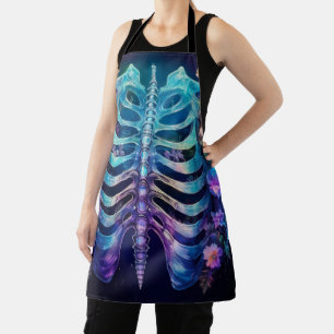 Colourful Rib Cage Design Apron