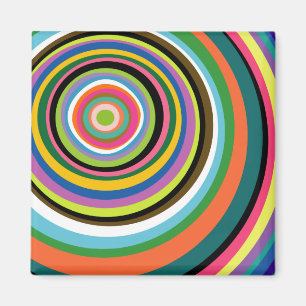 Colourful Rings Magnet