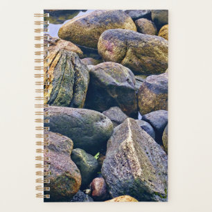 Colourful rocks planner