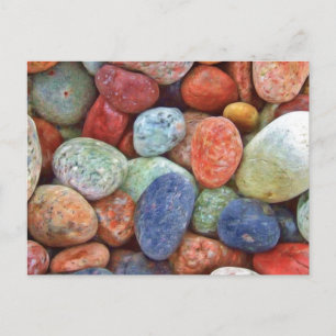 Colourful Rocks Postcard