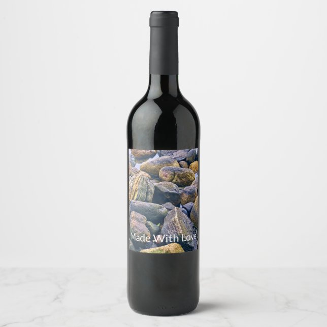 Colourful rocks    wine label (Front)