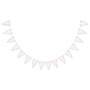 Colourful rolls of wrapping paper featuring variou bunting 