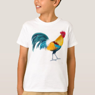 Colourful Rooster Kids T-Shirt